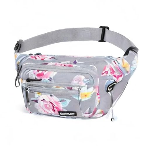 CXWMZY Fanny Packs For Women & Men Waist Pack Hip Bum Bag with Multi-Pockets Large Capacity Waterproof , for Disney Traveling Casual Cycling Running Hiking