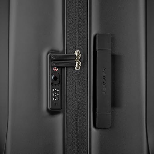 Samsonite UpLIFT X-Large Checked Hardside Luggage with Spinner Wheels - Airline-Approved, TSA Lock, Adjustable Handle System - Polycarbonate Hard Suitcase for Ultra Lightweight Travel - Phantom Black
