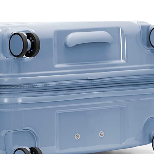 Traveler's Choice Edinburgh II Hardside Spinner Luggage, TSA Lock, Blue, 21" Carry-on