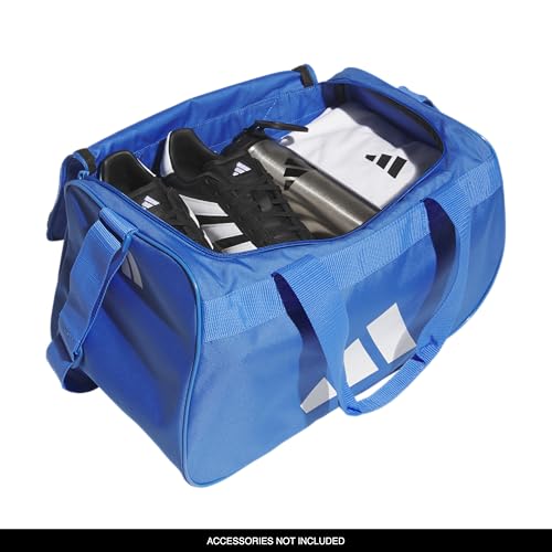 adidas Power Gym Bag – Lightweight Small Duffel, Ray Blue/White, OSFA