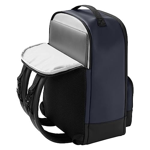 Skip Hop Diaper Bag Backpack: Flex, Multi-Function Baby Travel Bag with Changing Pad & Stroller Attachment, Blue
