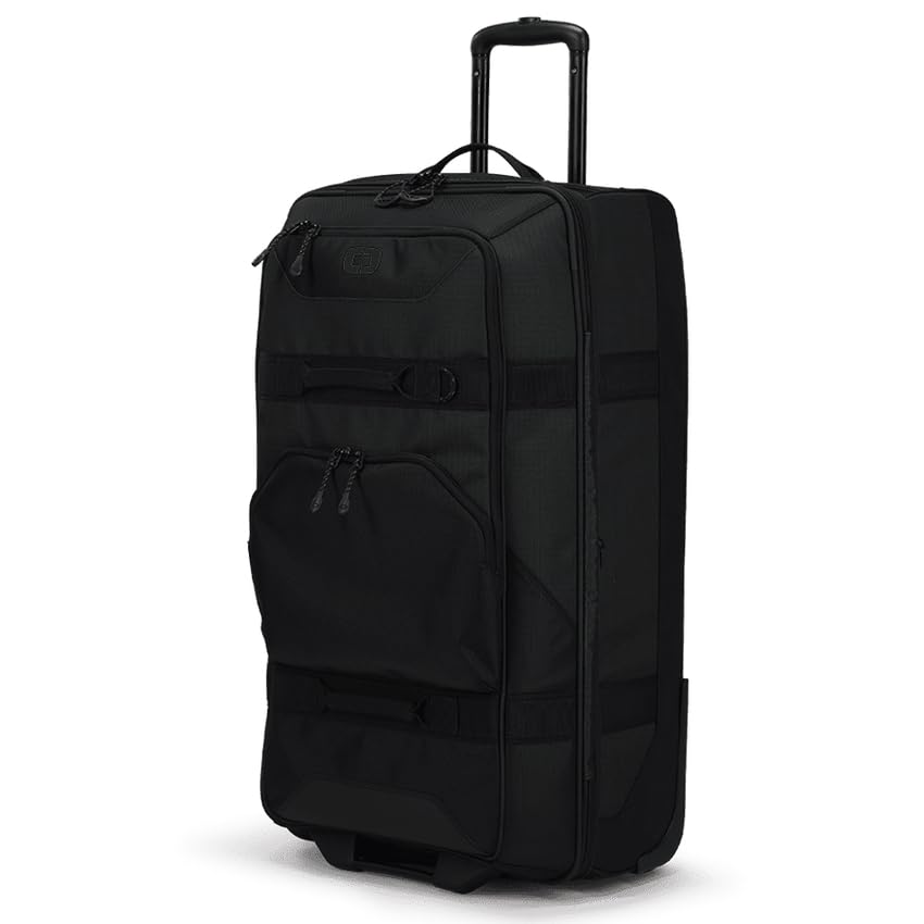 Ogio Alpha Terminal Wheeled Rolling Travel Bag Suitcase/Luggage - Black