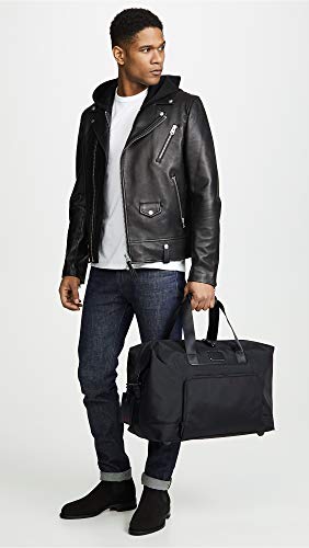 Tumi Alpha 3 Double Expansion Travel Satchel, Official Product, 1.1 gal (31 L) 0 cm 6.2 lbs (2.9 kg), Black, One Size
