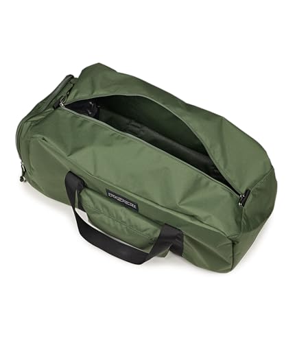 JanSport Weekender Large Duffel - Travel or Gym Bag, Durable Weekender with Front Utility Pocket & Side Grab Handles - Cargo Green