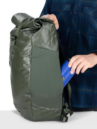 Osprey Transporter Roll Top Laptop Backpack, Venturi Blue