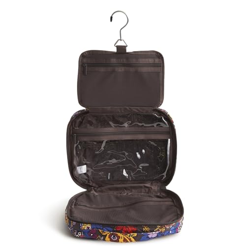 Vera Bradley Women's Premium Cotton Hanging Travel Organizer, Colorful Bouquet, One Size