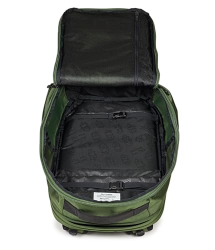JanSport Venture Pack – Travel Pack With Large Main Compartment with Compression Straps, Dual Water Bottle Pockets, Padded Hip Belt & Luggage Trolley Pass-Through, Cargo Green