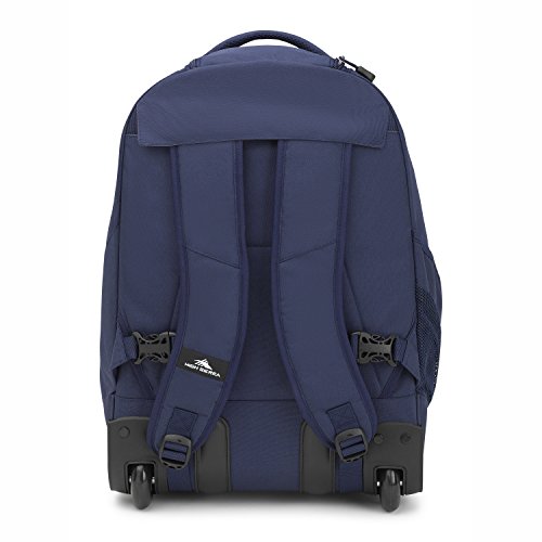 High Sierra Chaser Wheeled Laptop Backpack, True Navy