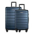 Ricardo Beverly Hills Cambria Hardside Luggage | Stylish Suitcase with Wheels for Effortless Travel, Expandable and Secure TSA-Locked Packing, 2-Piece Set (20", 24") (Blue Pearl, 2-Piece Set (20, 24))