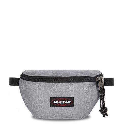 EASTPAK Springer – 2L Waistpack with Main & Back Zipped Compartments, Adjustable Belt, Lightweight Design, Sunday Grey