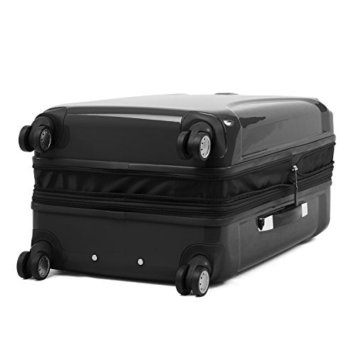 Atlantic Ultra Lite 4 Hardside | 24-Inch Expandable Spinner (Jade Black)