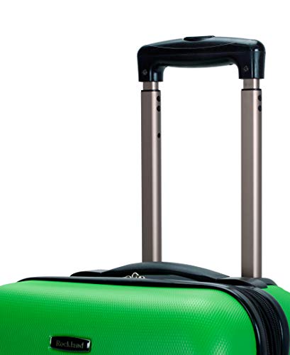 Rockland Melbourne Hardside Expandable Spinner Wheel Luggage, Carry-On 20", Green