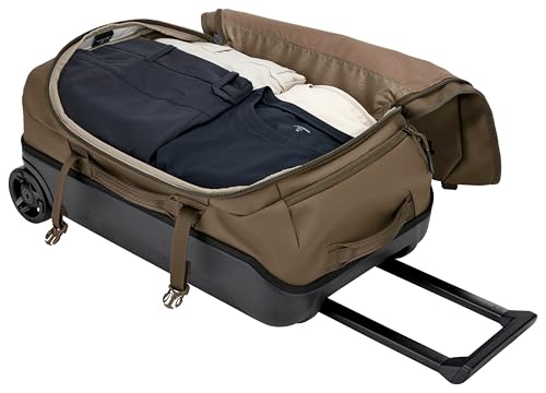 Thule Chasm Wheeled Duffel, Carry-on Compliant, Weather-Resistant Materials, Internal Divider, Easy to Pack Space, Small External Pocket