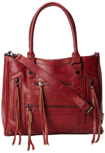 Steve Madden Bizzy Shoulder Bag,Red,One Size