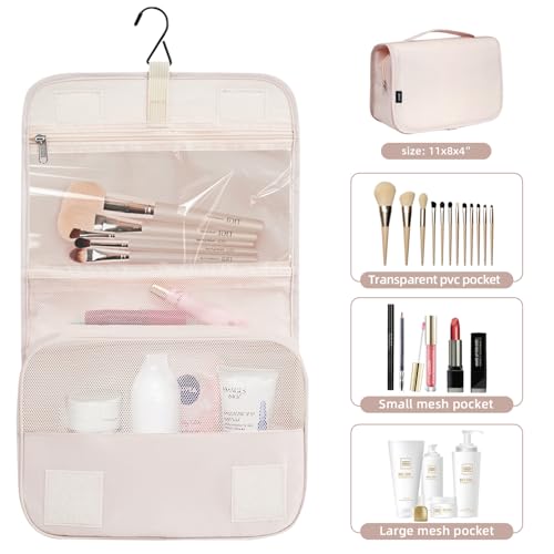 BAGAIL 10 Set Packing Cubes Various Sizes Packing Organizer for Travel Accessories Luggage Carry On Suitcase-Cream
