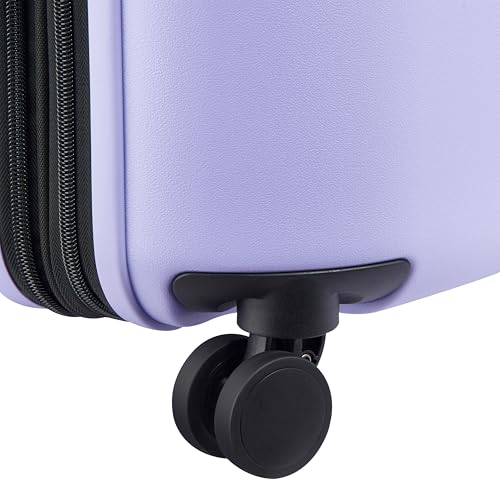 florence by mills Catch Flights Hardside Expandable Luggage with Spinner Wheels, Lavender, Carry-On 20 Inch