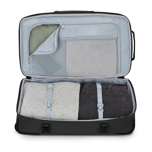 High Sierra Pathsetter Wheeled Carry-On Duffle - Black