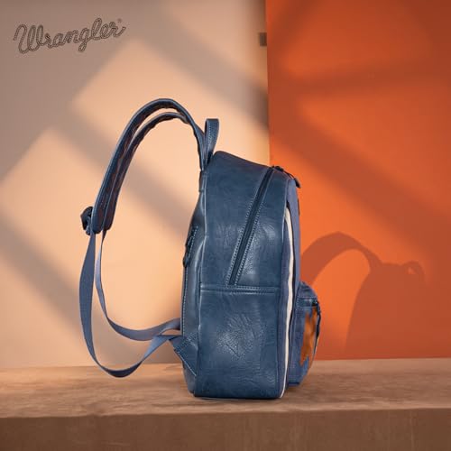 Montana West Wrangler Aztec Knitted Backpack for Women Western Casual Daypack