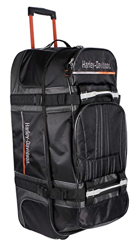 Harley-Davidson 33" On Tour Wheeling X-Large Duffel Bag - Midnight (33")