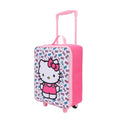 Bioworld Hello Kitty Bows 14" Youth Pink Pilot Case Luggage Suitcase