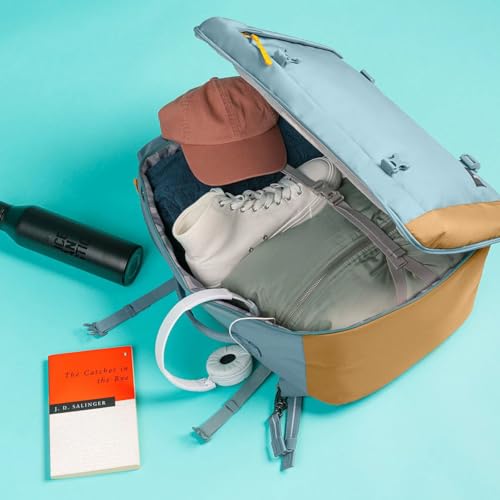 Pacsafe GO Anti Theft 44L Carry-on Backpack, Fresh Mint