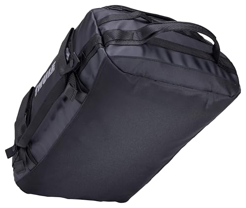 Thule Chasm 30L Duffel - Wide Opening for Easy Packing - Converts to Backpack - Internal mesh Pockets - Padded Bottom - Lockable Zippers - 100% Recycled Fabric, Webbing and mesh