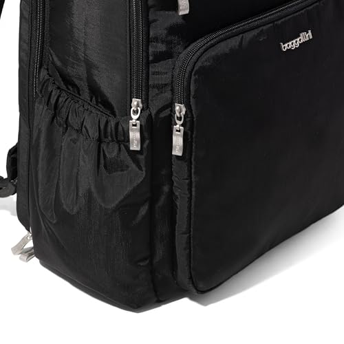 Baggallini Haven 16" Laptop Backpack, RFID, Water Resistant, Luggage Sleeve for Work, Commute & Travel