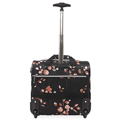 BEBE Valentina-wheeled Under The Seat Carry-on Bag Carry-On Luggage, Floral BRANCH
