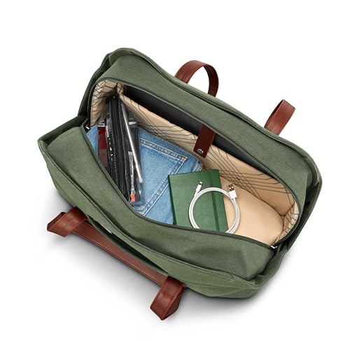 Samsonite Virtuosa Weekender Duffel Overnight Bag with Laptop Computer Sleeve, Pine Green