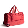 Vera Bradley Women's Ripstop Adair Rolling Duffel Travel Bag, Cayenne, One Size