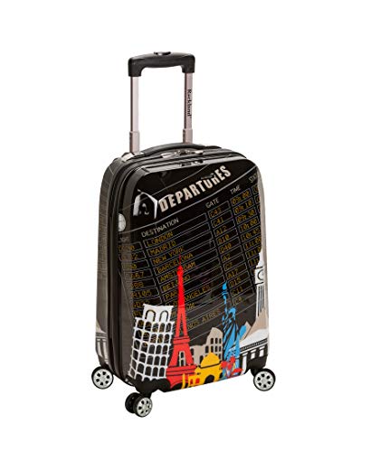 Rockland Departure Hardside 2 Piece Spinner Wheel Luggage, (20"/28"), Departure