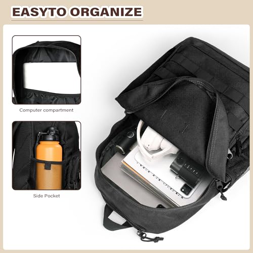 Wrangler Backpack for Men and Women, Casual Daypack for Travel, Work School, Laptop Backpack with Notebook Sleeve