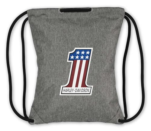 Harley-Davidson Rugged High-Density Polyester Quick-Draw Backpack - Gray