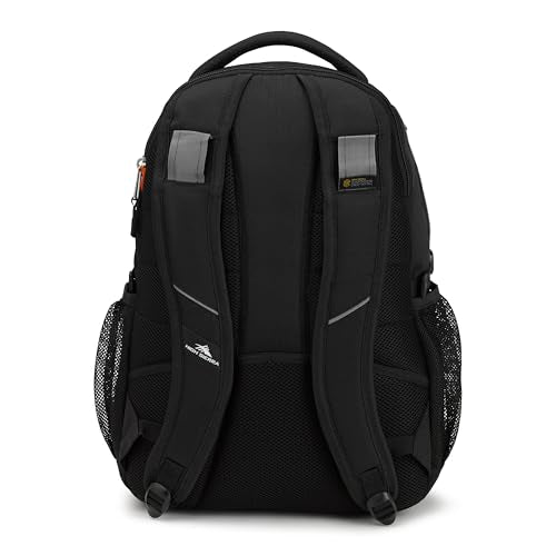 High Sierra Swerve Laptop Backpack, Black, One Size