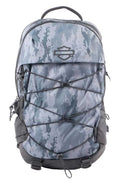 Harley-Davidson Racing Lightweight Water-Resistant Backpack - Charcoal Camo