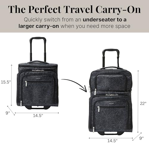 Baggallini Expandable Underseat Carry-On