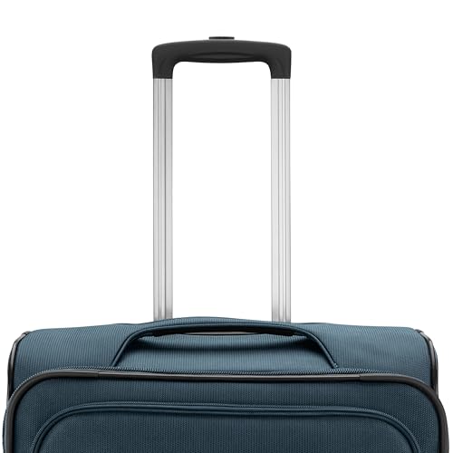 Samsonite Ascella 3.0 Softside Expandable Luggage with Spinner Wheels, 3-Piece Set (20/25/28), Teal/Black
