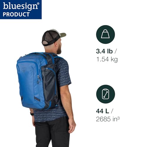Osprey Transporter 44L Travel Pack, Raven Black