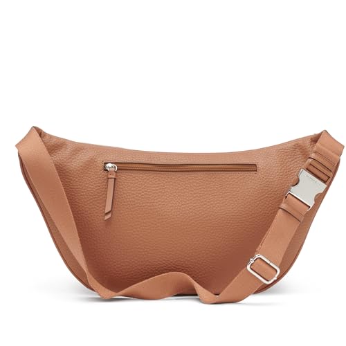 Calvin Klein Moss Organizational Large Sling Belt Bag, Caramel, One Size