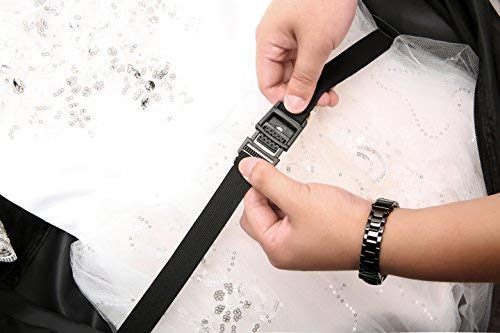 Magictodoor 72" Tri-Fold Wedding Garment Bag for Long Dress & Gown,Hanging Travel Carry on Storage bag for Men Women