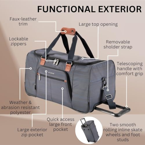 Ricardo Montecito 2.0 23" Wheeled Carry-On Duffel