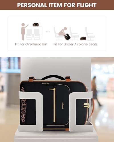 LOVEVOOK 40L Travel Backpack Flight Approved Carry on Backpack,3 Packing Cubes,Waterproof Personal Item Travel Bag,TSA Carry on Luggage Suitcase Travel Essentials,Gifts for Women & Men,fits 17" Laptop