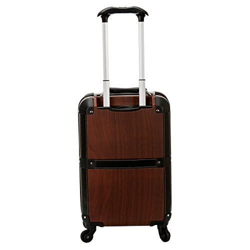 Rockland Stage Coach 20-Inch Rolling Trunk, Champagne, 20-Inch