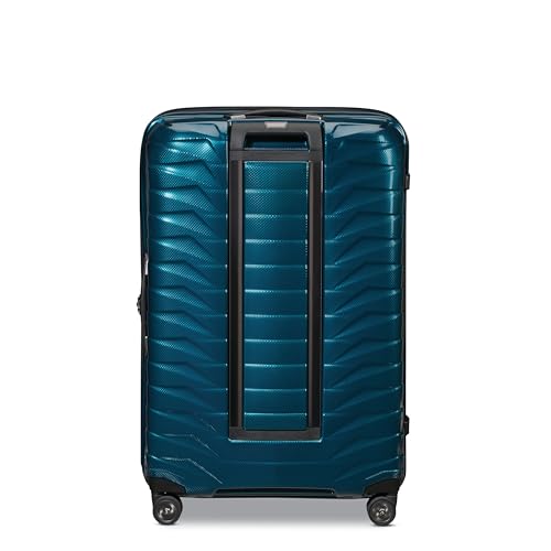 Samsonite Proxis Large Hardside Luggage with Dual Spinner Wheels - Innovative Roxkin™ Lightweight Shell With Ultimate Durability- Includes TSA Lock, Ergonomic Telescoping Handle - Petrol Blue