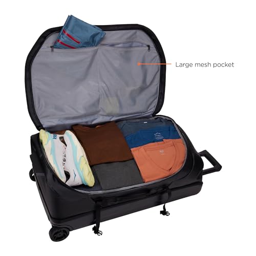 Thule Chasm Wheeled Duffel Suitcase, Black