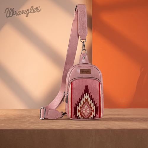 Wrangler Aztec Crossbody Purse and Chest Bag and Duffel Bag for Women