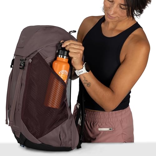 Osprey Hikelite LT 30L Hiking Backpack - Lightweight Travel Daypack with Rain Cover for Men and Women, Black