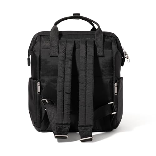 Baggallini Securtex Anti-Theft Windsor Backpack for Travel, Work & College, RFID & Locking Zipper, Up to 16" Laptop