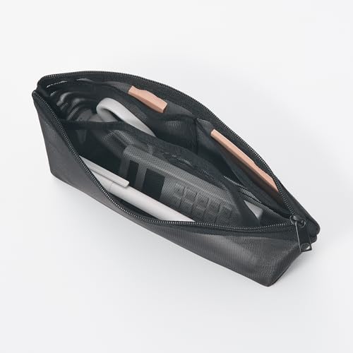 Nylon Mesh Pen Case with Gusset