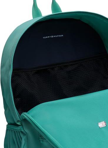 Tommy Hilfiger Unisex Children's Th Essential Backpack Ka0ka00017 Backpacks, Bahama Green, One Size